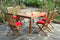 Anderson Teak -7-Piece-Montage Bristol Outdoor Dining Set | Teak Wood | [SET-202]
