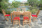 Anderson Teak -7-Piece-Montage Bristol Outdoor Dining Set | Teak Wood | [SET-202]